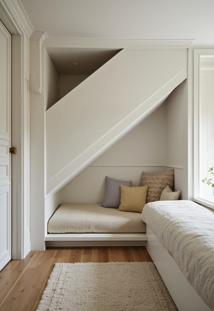 30 Mens Small Bedroom Ideas That Feel Minimal Masculine 14. Utilize Under Stair Space