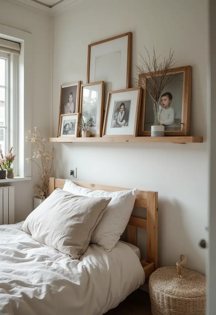 30 Mens Small Bedroom Ideas That Feel Minimal Masculine 16. Personalized Touches