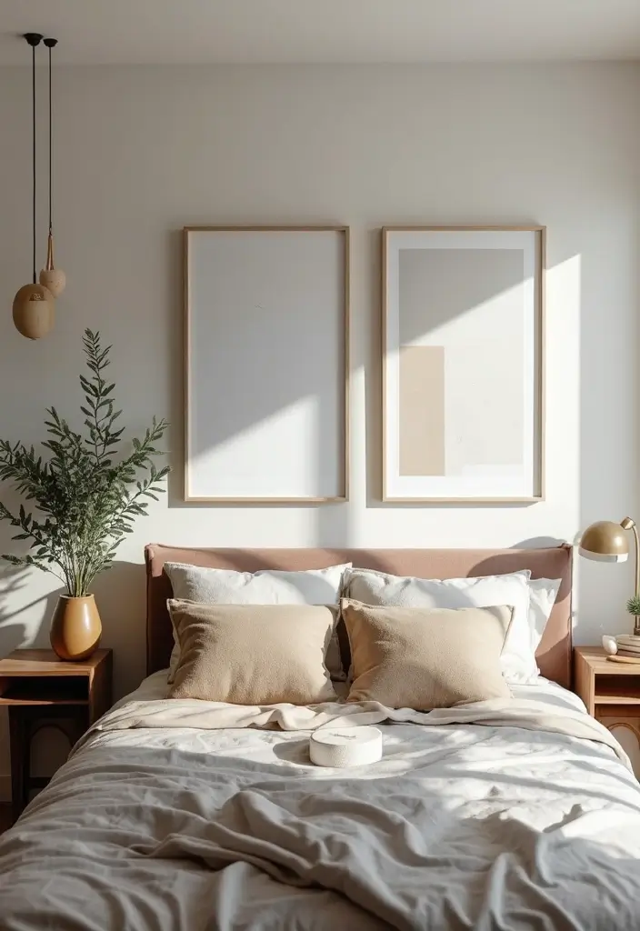 30 Mens Small Bedroom Ideas That Feel Minimal Masculine 19. Utilize Smart Decor Accessories