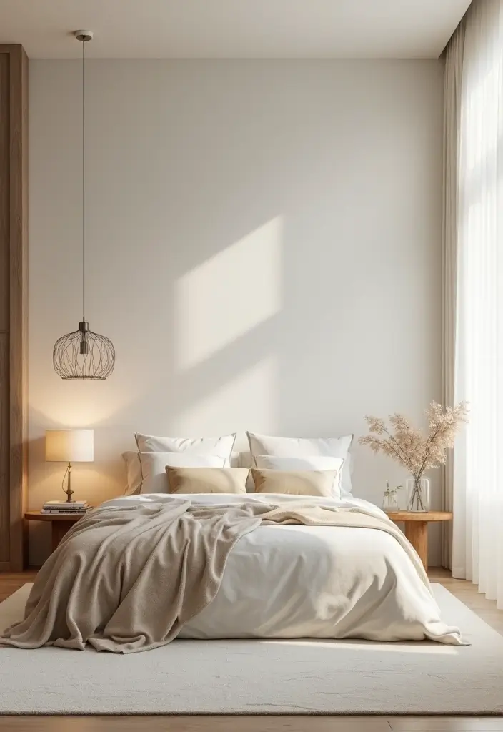 30 Simple Bedroom Decor Ideas That Feel Effortless Elegant 1. Neutral Color Palette