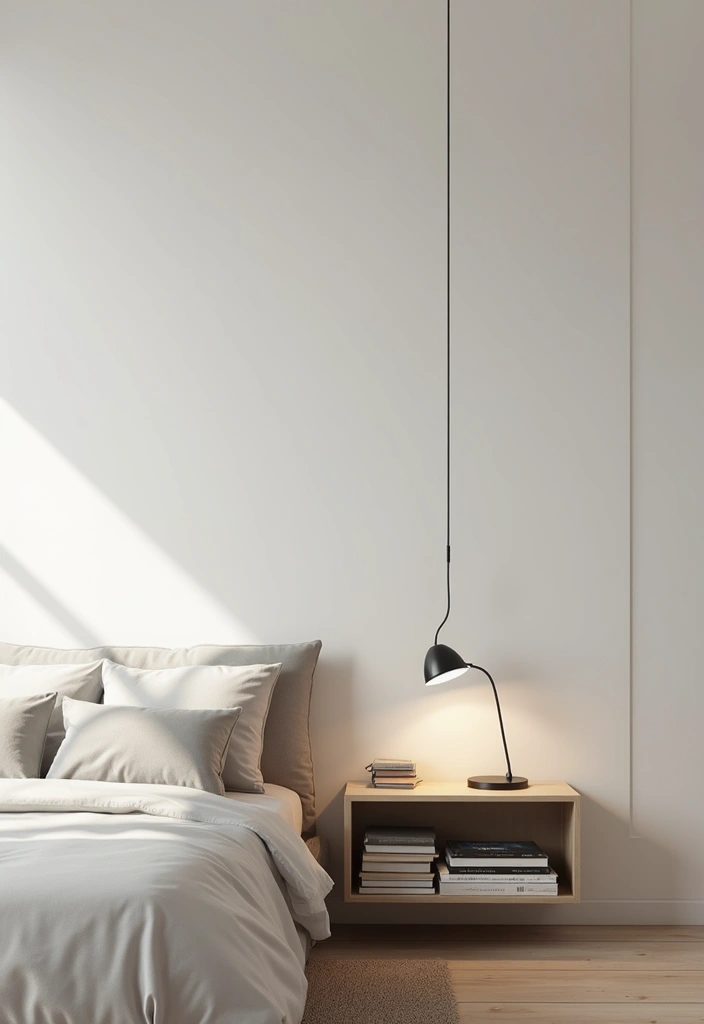 30 Wall Shelf Ideas Bedroom That Feel Modern Practical 8. Wall Mounted Nightstands