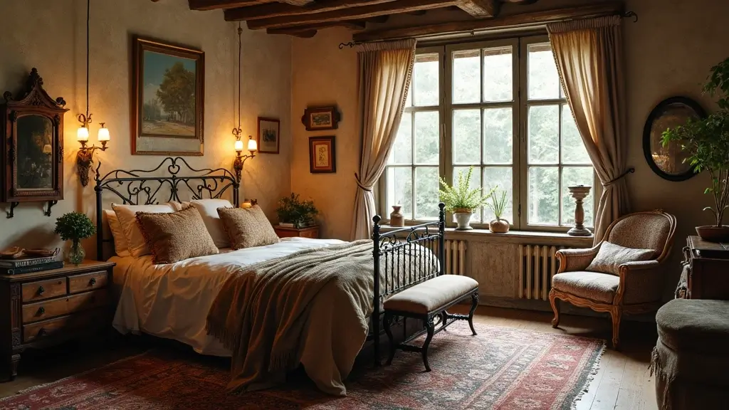30 Wrought Iron Bedroom Ideas That Feel Vintage & Strong