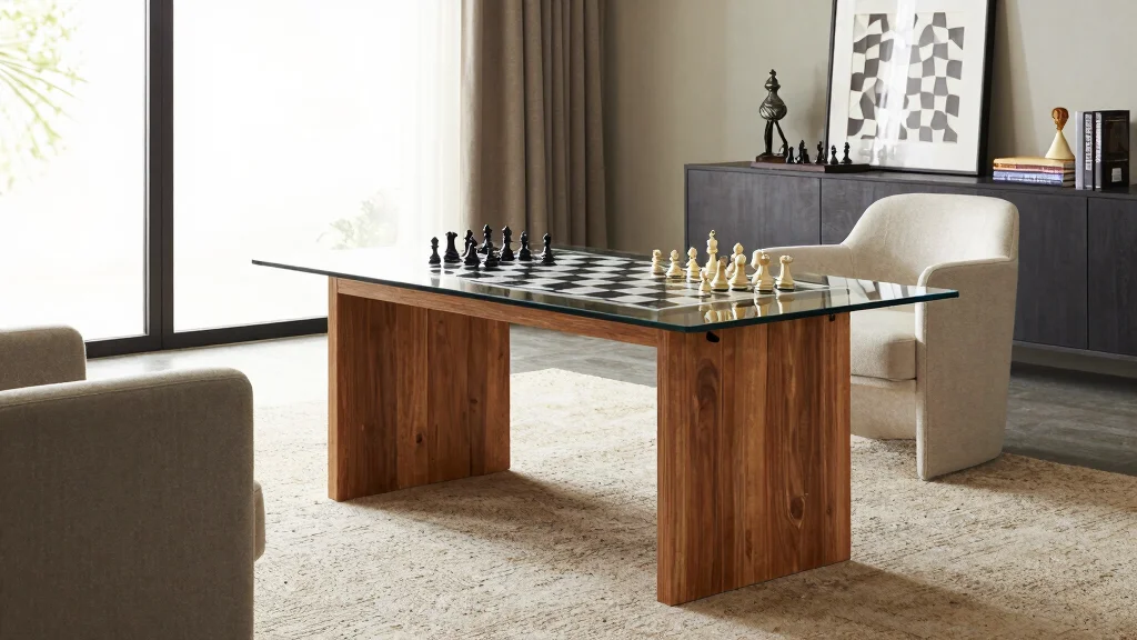 15 Chess Table in Living Room Ideas Stylish Game Corner