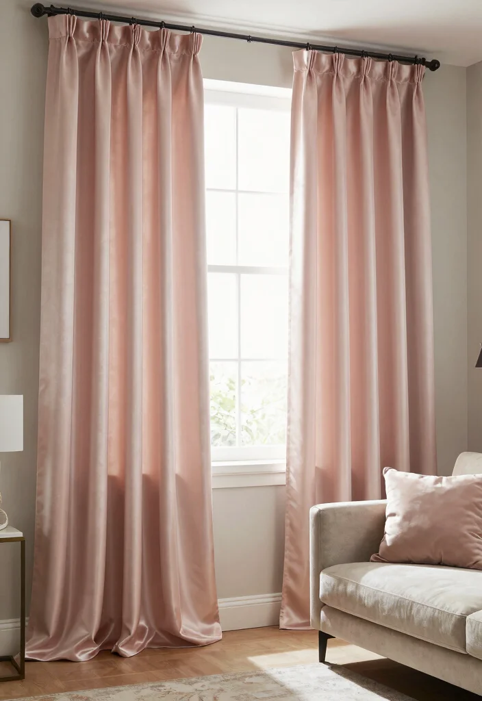 15 Curtains for Small Windows Living Room Ideas Space Smart 15. Reflective Materials 0