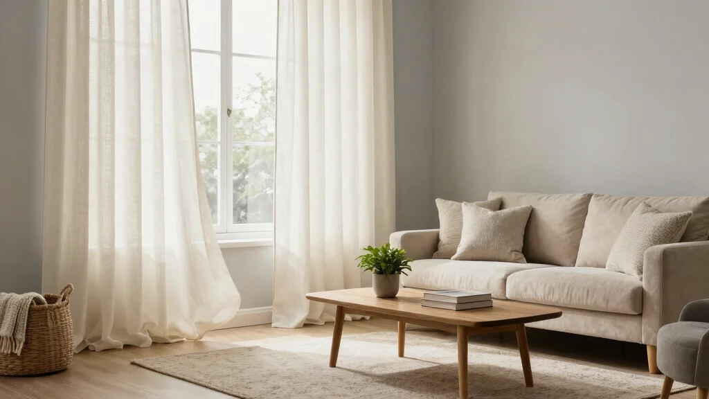 15 Ivory Curtains Living Room Ideas: Soft Classic Elegance