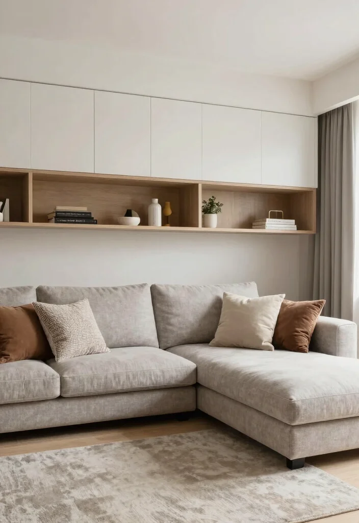 15 L Shaped Couch Living Room Small Spaces Ideas 11. Built in Seating Solutions 0