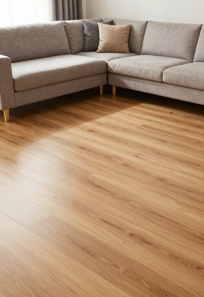 15 L Shaped Couch Living Room Small Spaces Ideas 14. Unified Flooring for Seamless Flow 0