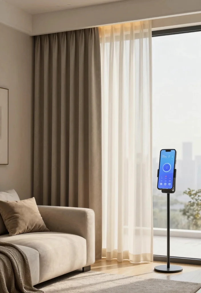 15 Short Curtains Living Room Ideas for a Casual Practical Style 12. Smart Curtain Solutions 0