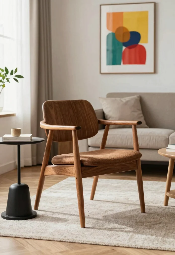 16 Chair for Living Room Ideas Comfortable Stylish and Versatile 14. Mid Century Modern Chairs for Timeless Charm 0