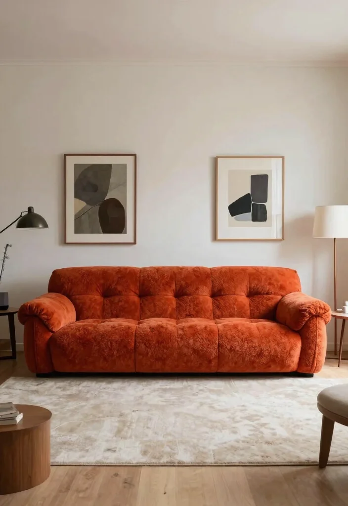 16 Teddy Sofa Living Room Ideas Cozy Plush Appeal 13. Statement Pieces 0