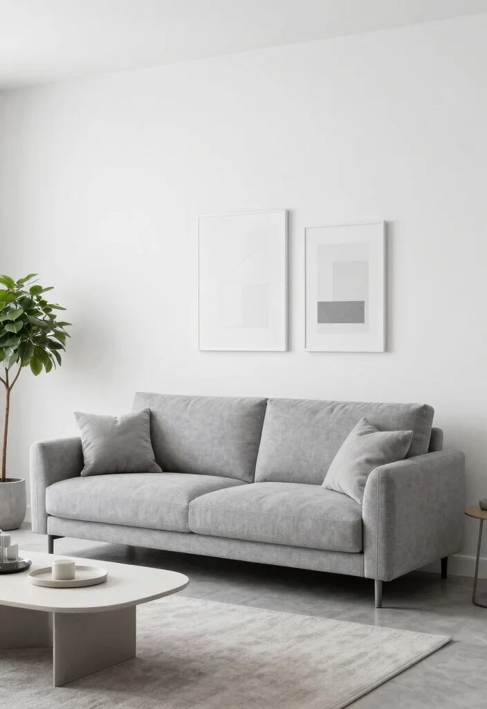 16 Teddy Sofa Living Room Ideas Cozy Plush Appeal 4. Minimalist Chic 0