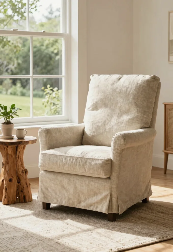 17 High Back Chairs Living Room Ideas Elegant Supportive Seating 14. Nature Inspired Textures 0