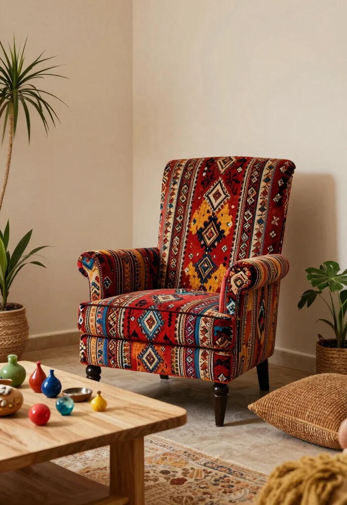 17 High Back Chairs Living Room Ideas Elegant Supportive Seating 15. Global Fusion Designs 0