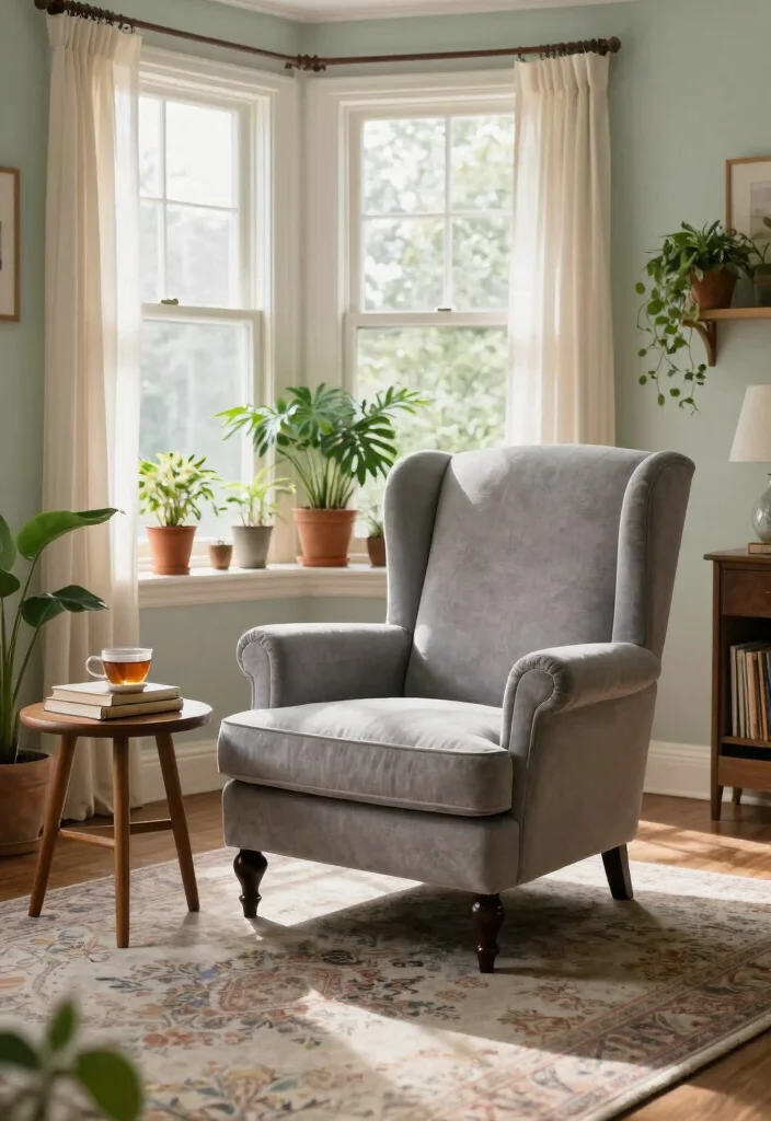 17 High Back Chairs Living Room Ideas Elegant Supportive Seating 4. Rustic Farmhouse Charm 0