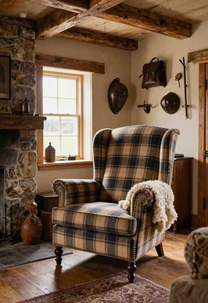 17 High Back Chairs Living Room Ideas Elegant Supportive Seating 7. Traditional Scottish Highland 0