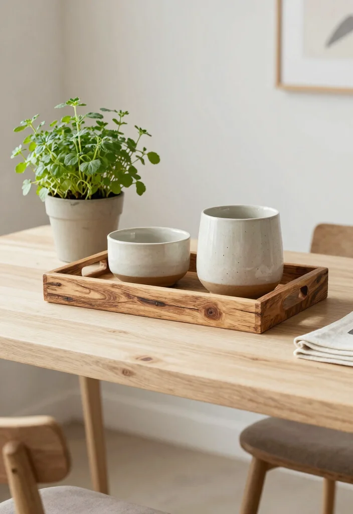 17 Middle Table Living Room Ideas Functional Centerpieces 11. Sustainable Decor 0