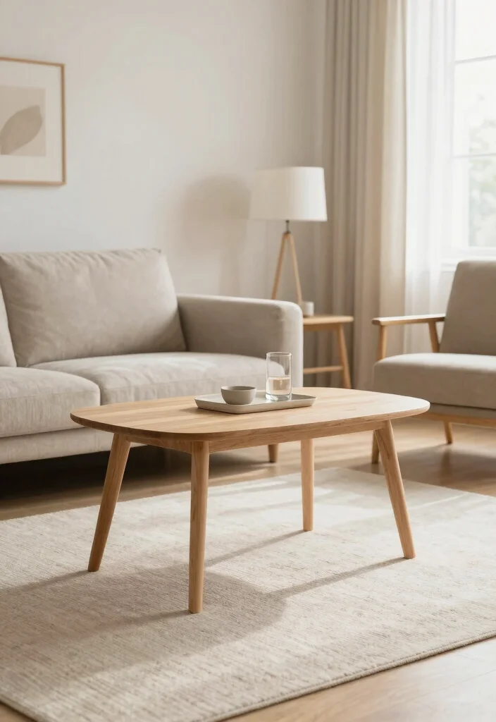 17 Middle Table Living Room Ideas Functional Centerpieces 14. Open Space Arrangement 0