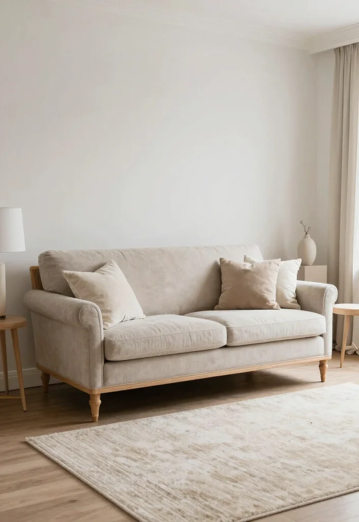 17 Vintage Couch Living Room Ideas Timeless Character 15. Timeless Neutral Palette 0