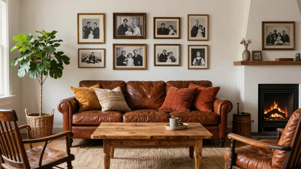 18 Brown Couch Living Room Ideas with Farmhouse Cozy Charm