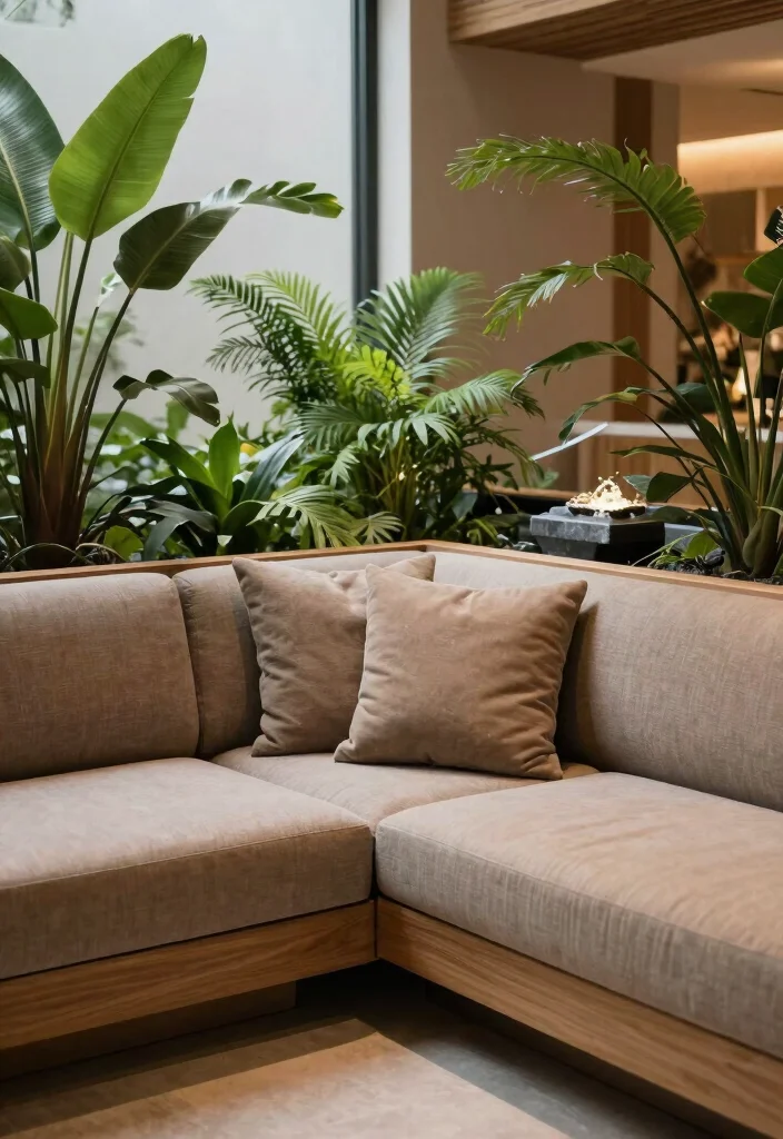 18 Corner Couch Living Room Layout Ideas Smart and Spacious 13. Zen Space 0