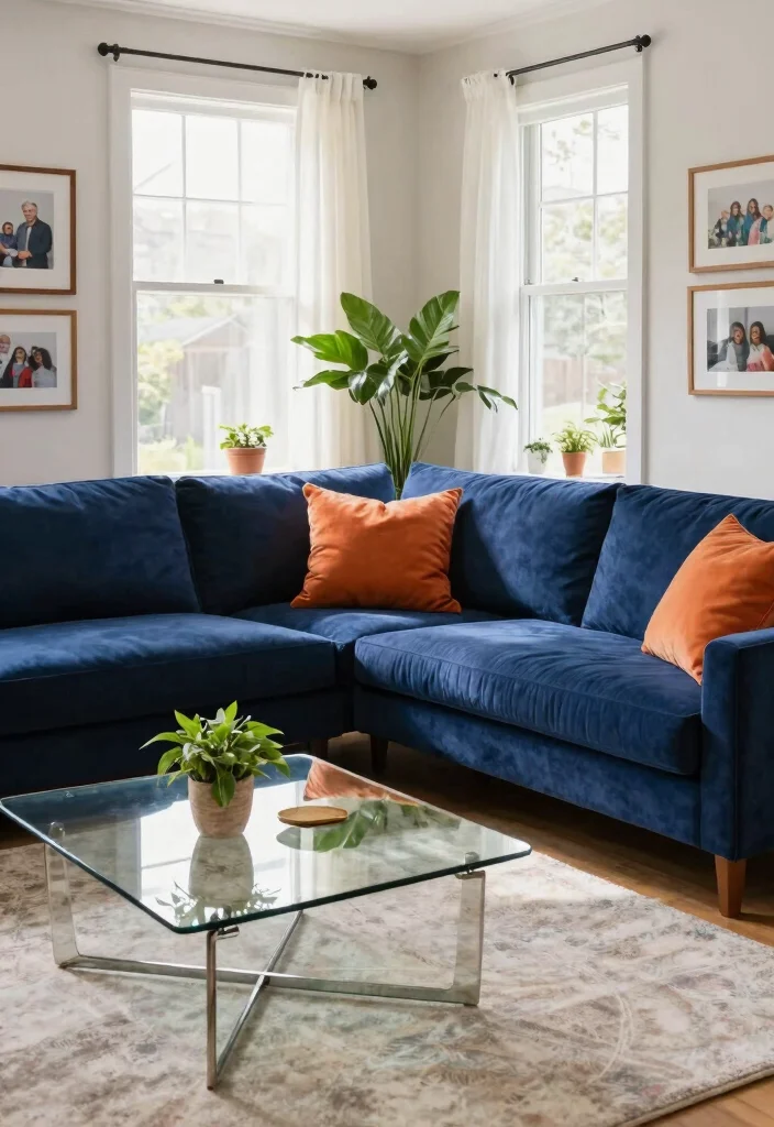 18 Corner Couch Living Room Layout Ideas Smart and Spacious 2. U Shaped Elegance 0