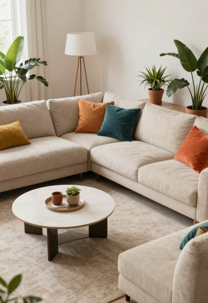 18 Corner Couch Living Room Layout Ideas Smart and Spacious 3. Modular Freedom 0