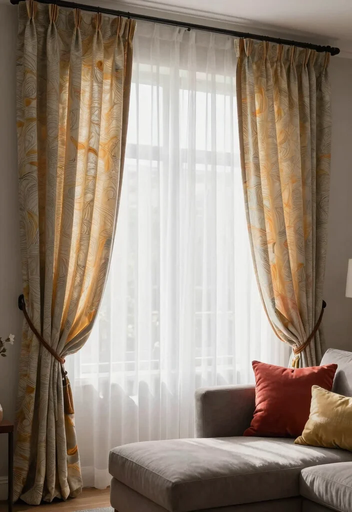18 Curtain Designs Living Room Ideas Stylish and Functional 16. Layered Curtain Styles 0