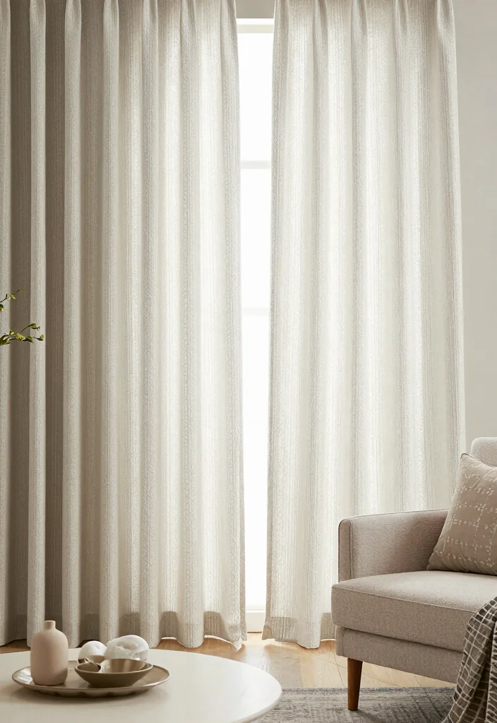 18 Window Curtains Living Room Ideas To Frame Any Space 14. Thermal Insulated Curtains 0