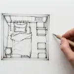 How to Arrange Furniture in a Small Bedroom for Maximum Space Efficiency Step 3 Sketch a Layout Plan 0