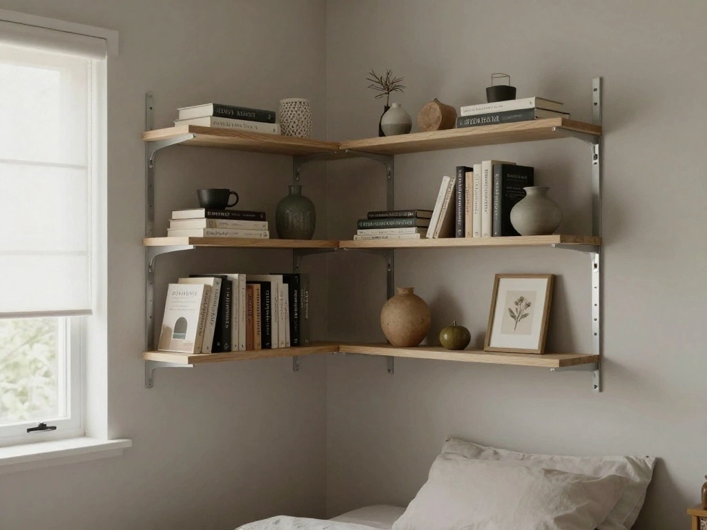How to Arrange Furniture in a Small Bedroom for Maximum Space Efficiency Step 6 Utilize Vertical Space 0