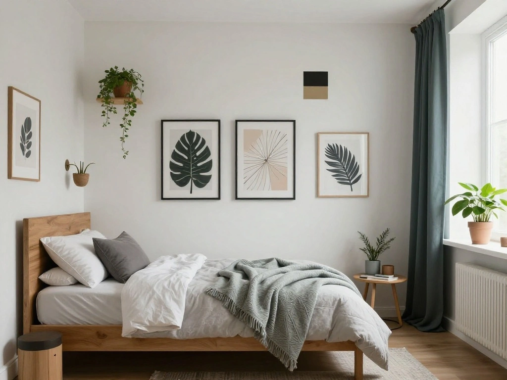 How to Decorate a Very Small Bedroom on a Budget Step 5 Add Personal Touches 0
