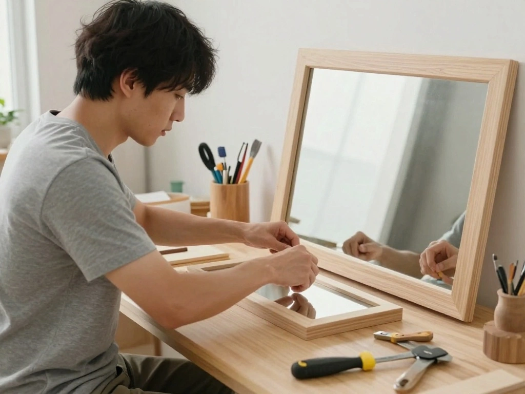 How to Frame a Bathroom Mirror for a Chic Makeover Step 1 Gather Your Materials 0