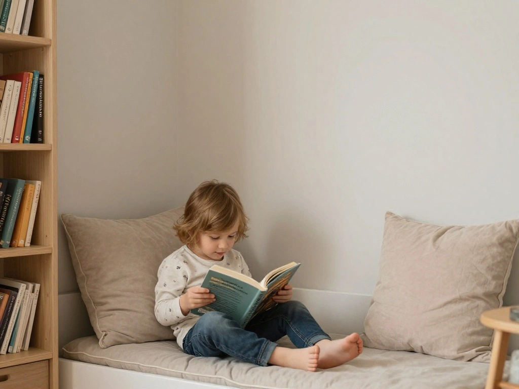 How to Make Your Kids Bedroom Stylish and Playful Step 8 Create a Cozy Reading Nook 0