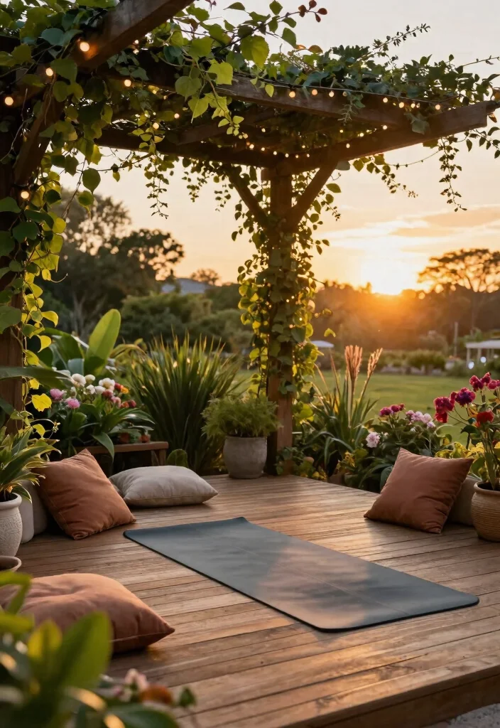 12 Backyard Yoga Space Ideas for a Private Outdoor Retreat 3. Elevated Deck Retreat 0