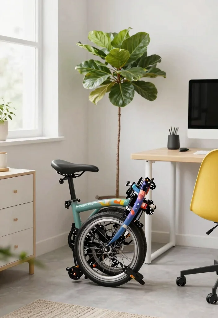 12 Commuter Bike Storage Solutions for Apartments and Tight Spaces 11. Foldable Bikes 0
