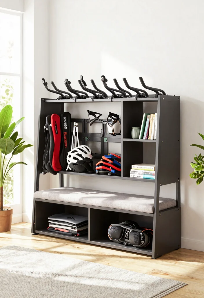 12 Commuter Bike Storage Solutions for Apartments and Tight Spaces 12. Multi Functional Storage Units 0