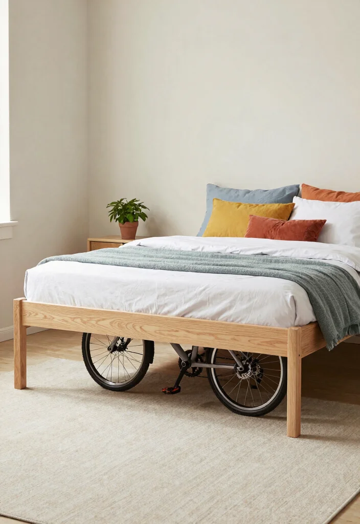 12 Commuter Bike Storage Solutions for Apartments and Tight Spaces 4. Under Bed Bike Storage 0