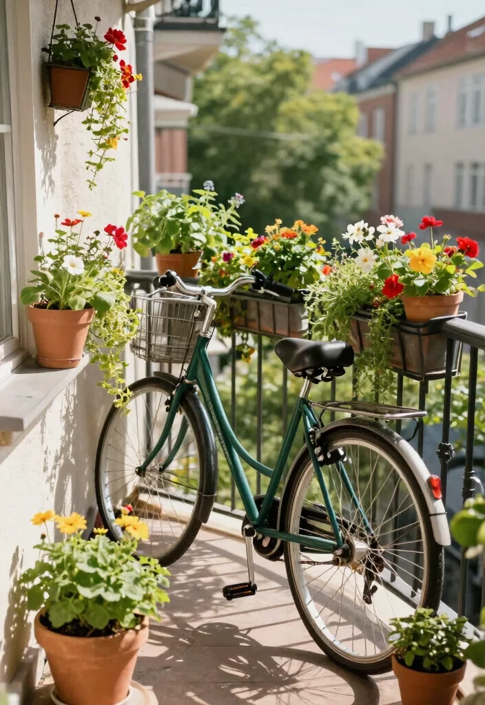 12 Commuter Bike Storage Solutions for Apartments and Tight Spaces 5. Balcony Bike Storage 0