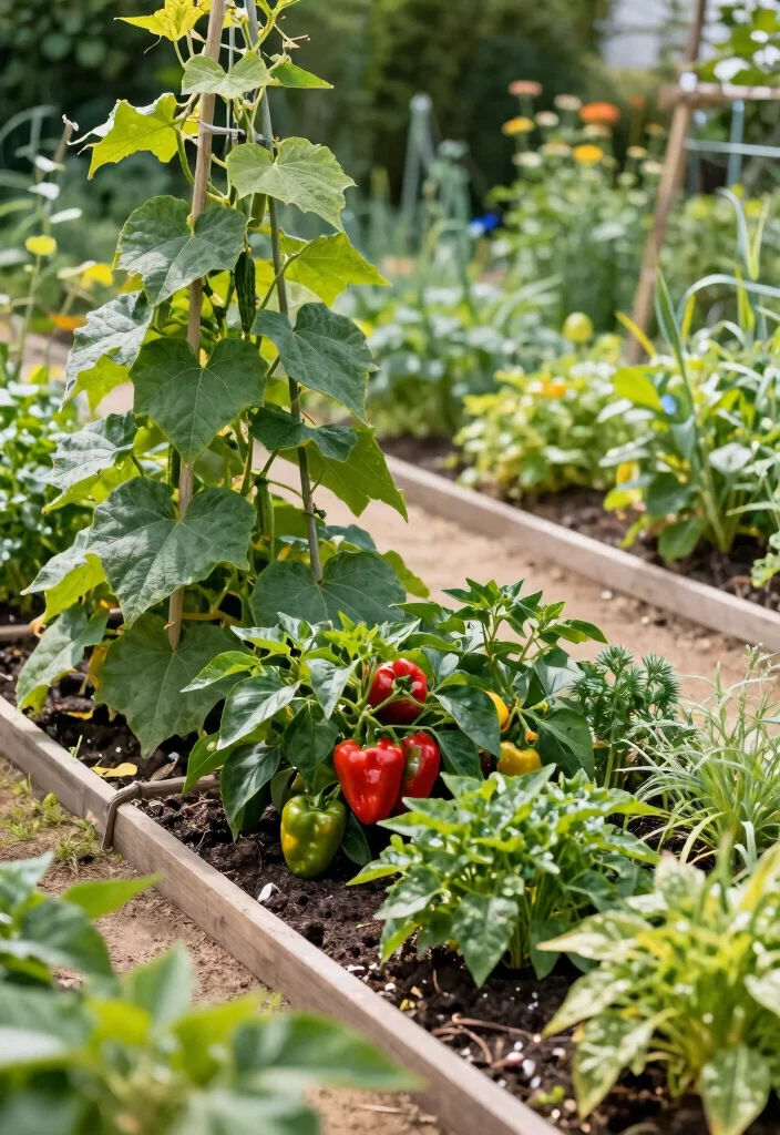 12 Cucumber Arch Trellis Concepts for a Productive Vertical Garden 12. Trellis with a Side Garden Bed 0