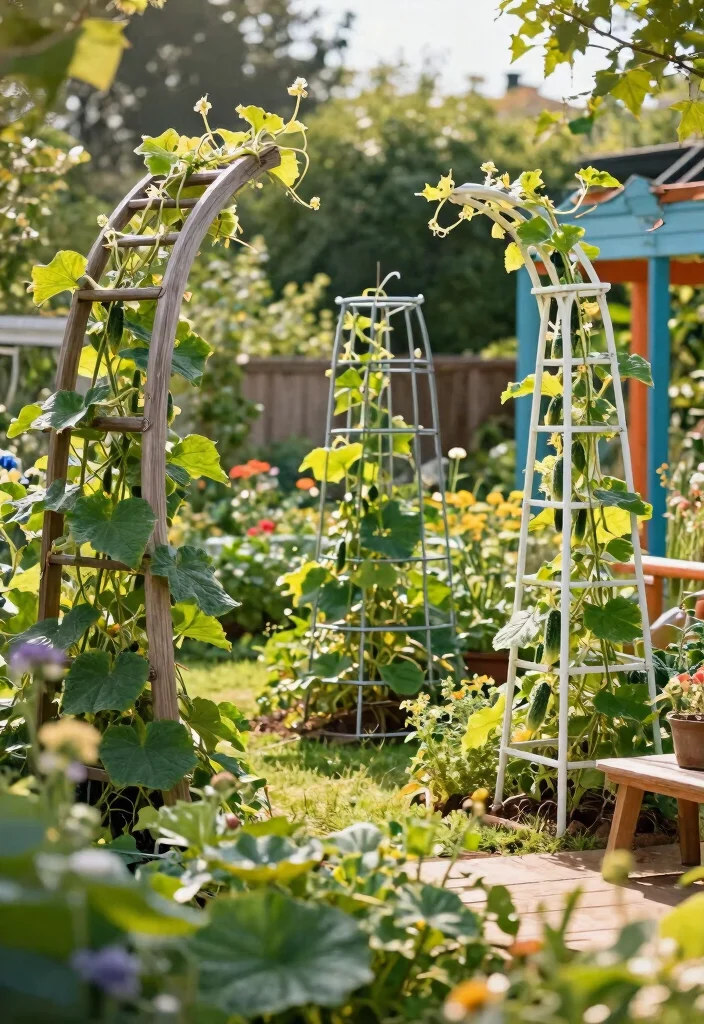12 Cucumber Arch Trellis Concepts for a Productive Vertical Garden Conclusion 0