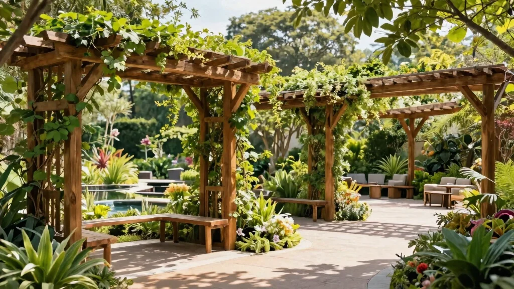 12 Curved Pergola Concepts That Make a Bold Garden Statement