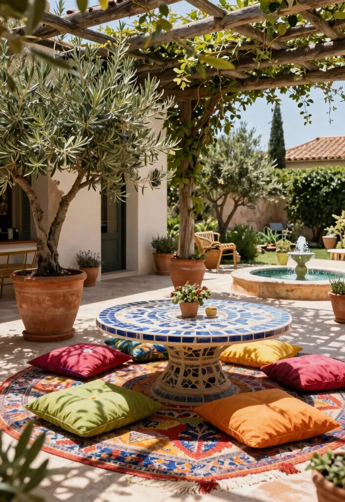 12 European Patio Ideas for a Charming Al Fresco Outdoor Space 2. Mediterranean Oasis 0