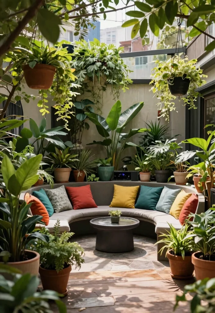 12 European Patio Ideas for a Charming Al Fresco Outdoor Space 6. Urban Jungle 0