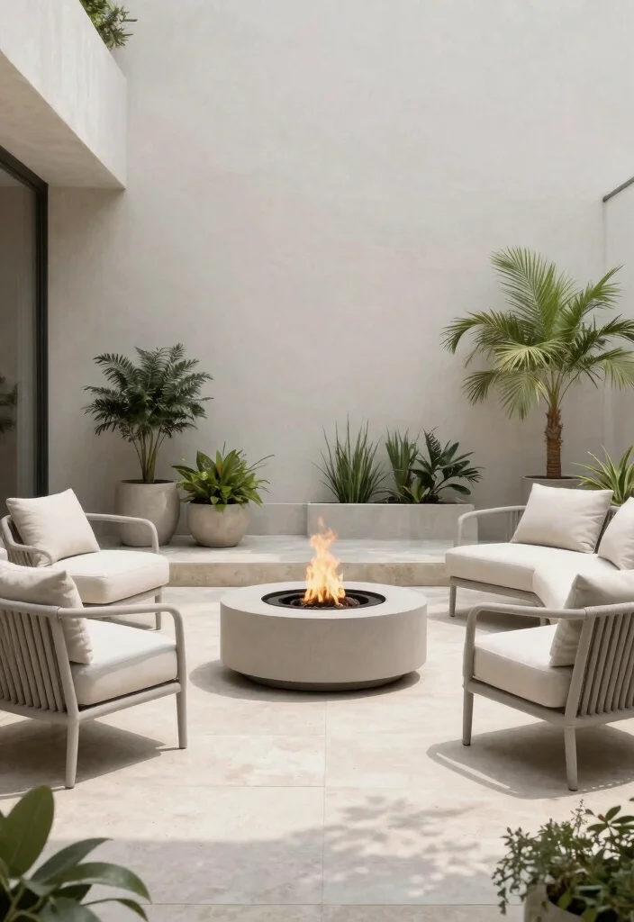 12 European Patio Ideas for a Charming Al Fresco Outdoor Space 8. Minimalist Design 0