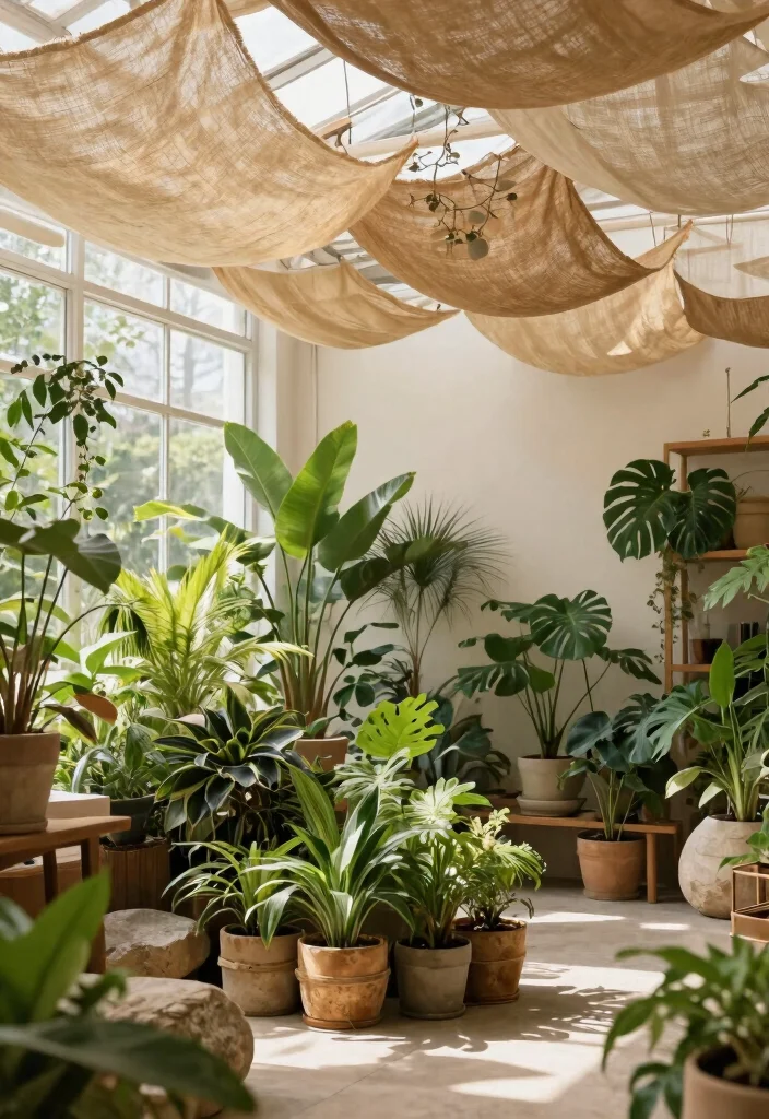 12 Fabric Ceiling Concepts That Transform a Plain Room Instantly 7. Eco Friendly Fabric Choices 0
