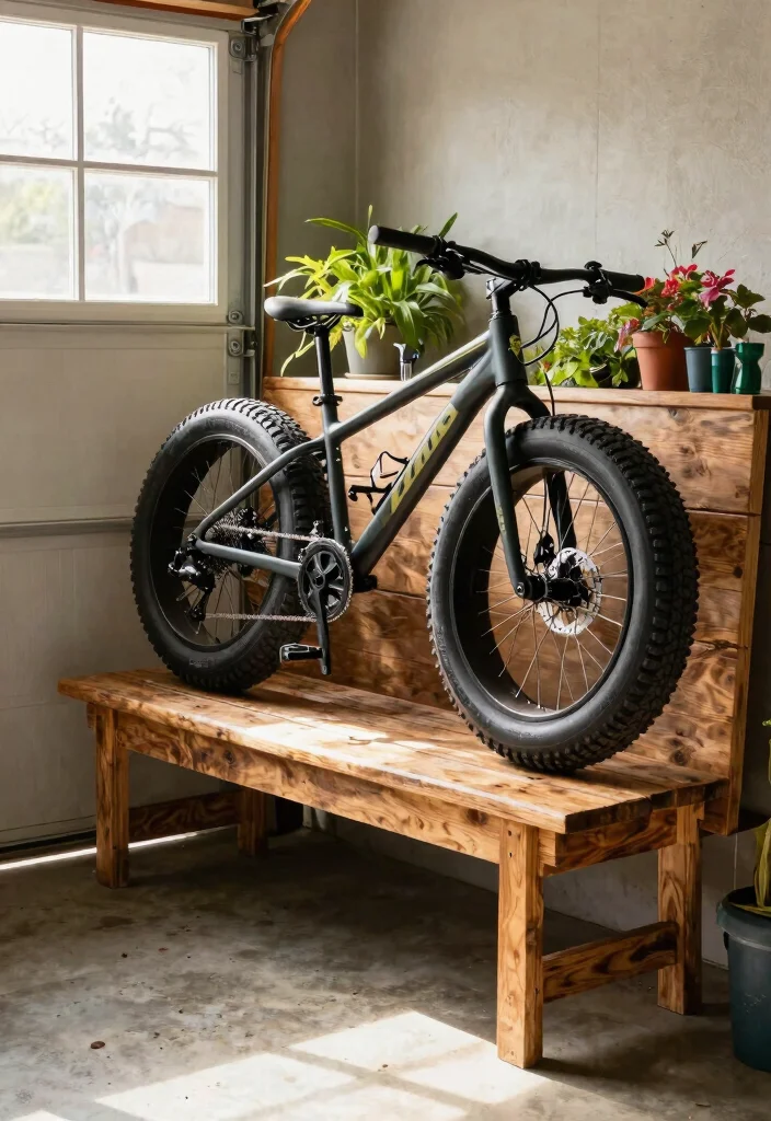 12 Fat Bike Storage Ideas for Garages and Small Spaces 10. Multi Functional Furniture 0