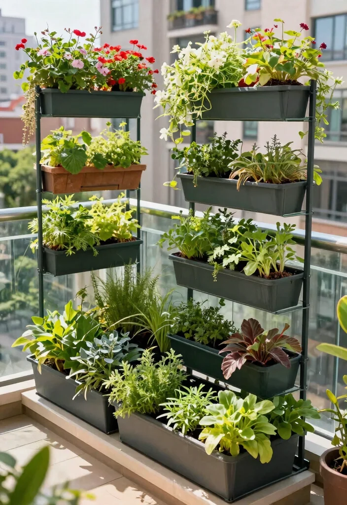 12 Glass Juliet Balcony Ideas That Elevate Any Home Facade 7. Urban Gardening 0