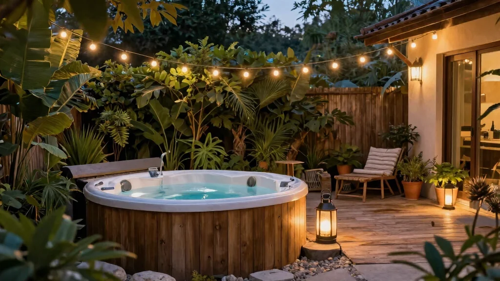 12 Hot Tub Illumination Ideas for the Perfect Relaxing Atmosphere