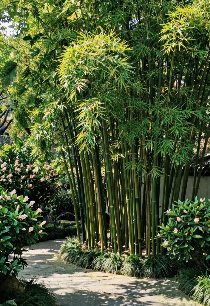 12 Plant Fence Ideas for a Natural Privacy Screen 2. Lush Bamboo Screens 0