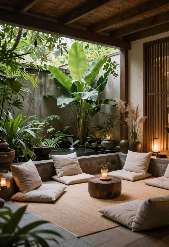 12 Under Deck Ideas to Turn Dead Space Into Something Useful 10. Zen Meditation Space 0